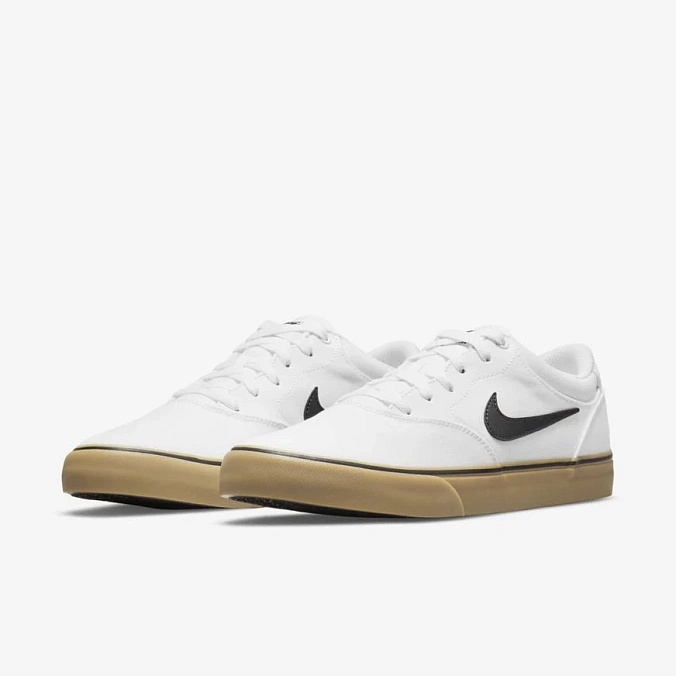 Кеды Nike SB Chron 2 White/Gum Light Brown/Black