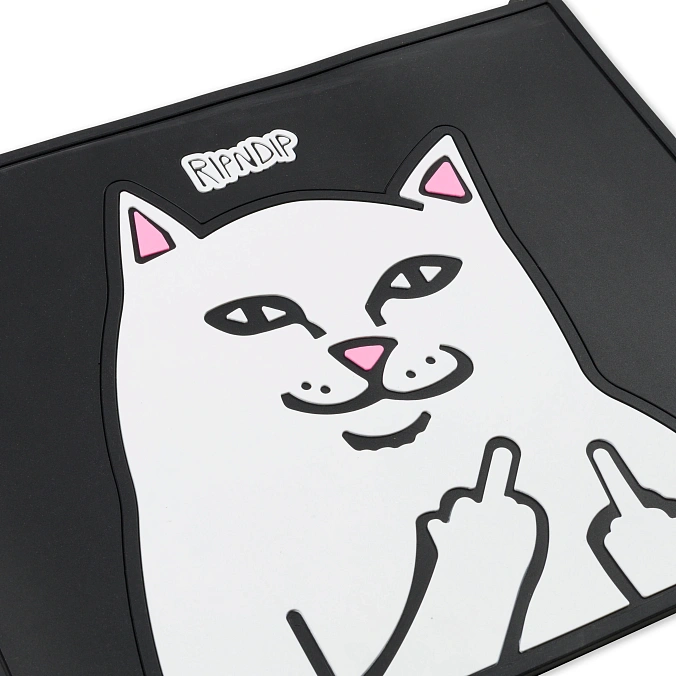 Коврики для автомобиля RIPNDIP Lord Nermal Car Floor Mats Black