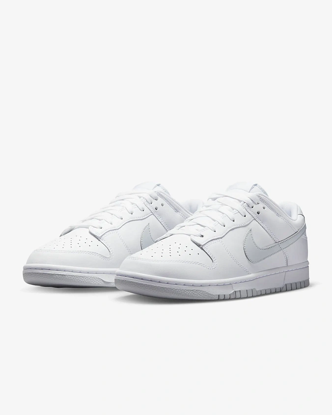 Кроссовки Nike Dunk Low Retro White/White/Pure Platinum
